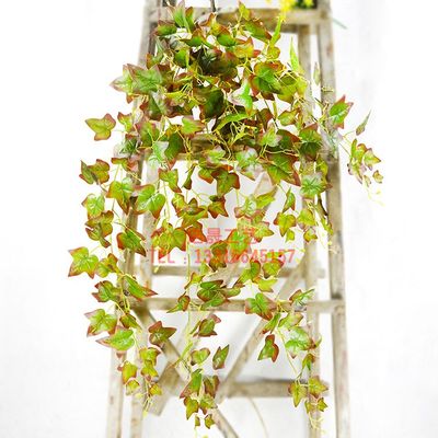 優質廠家常年供應仿真植物壁掛 仿真地瓜藤 人造植物吊蘭 可裝飾服裝店室外燒烤店